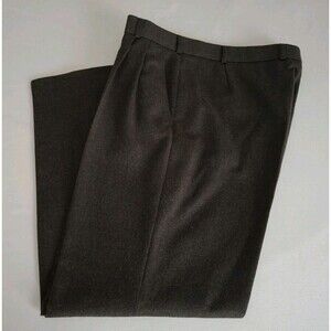 Vtg LODENFREY Men's Pleated Wool Dress Pants Made in Austria Sz 34 x 29 L